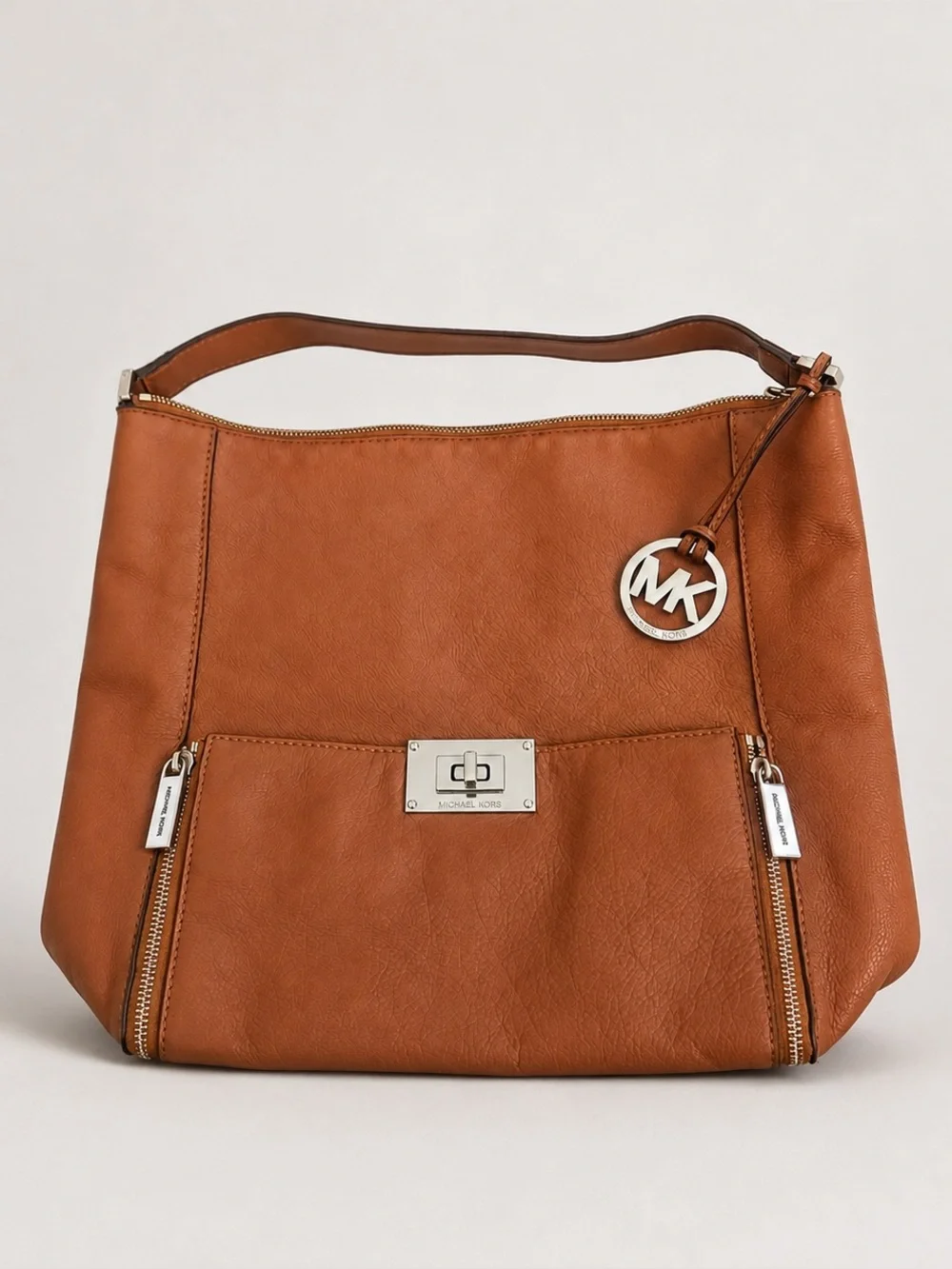 Michael Kors Addie Hobo Large Leather Slouchy Shoulder Bag